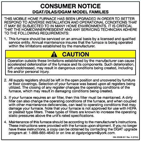 Consumer Notice